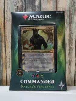 MTG Magic The Gathering Commander Nature's Vengeance 2018 English BNIB SEALED - Image 1
