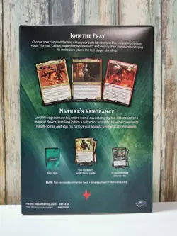 MTG Magic The Gathering Commander Nature's Vengeance 2018 English BNIB SEALED - Image 2