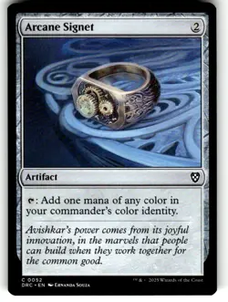 Arcane Signet (0052) Commander: Aetherdrift Regular MTG - Image 1