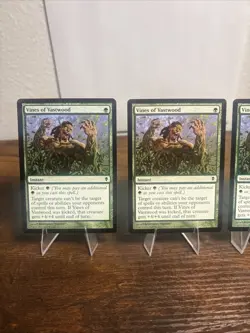 Magic The Gathering MTG - Zendikar - #193 Vines of Vastwood LP x4 - Image 2