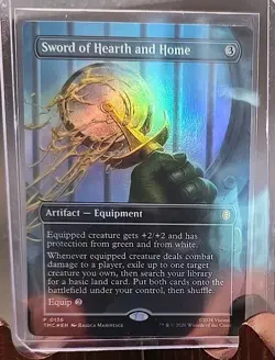 Sword of Hearth and Home (Borderless) Teenage Mutant Ninja Turtles MTG Foil NM - Image 3