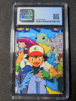 Jesse Pokemon Topps (1999)Series 1 TV9 First Print CGC 9.5 Gem Mint - Image 2