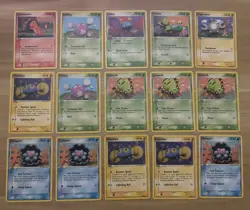 Sachiko Adachi lot of 15 clay pokemon cards - Image 1