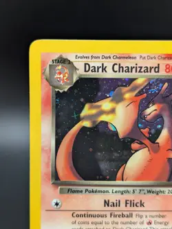 Pokemon TCG Team Rocket Dark Charizard Unlimited Holo Rare 4/82 - Image 4