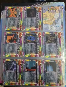 Pokemon Topps Mewtwo Strikes Back Movie Blue Logo 72/72 - Image 2