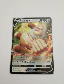 Slaking V 058/078 Pokemon GO NM Full Art English 13506 - Image 1