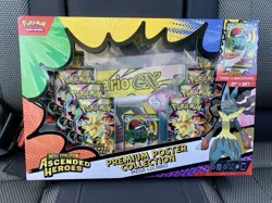 Pokemon Ascended Heroes Premium Poster Collection Mega Lucario - NEW/SEALED - Image 1