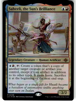 Saheeli, the Sun's Brilliance The Lost Caverns of Ixalan Foil MTG NM - Image 1