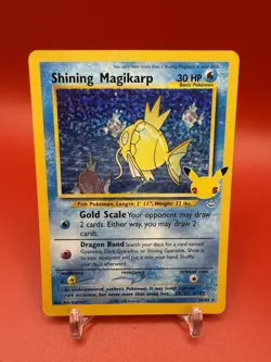 Pokemon Shining Magikarp 66/64 Holo Rare Celebrations: Classic Collection NM/MT - Image 1