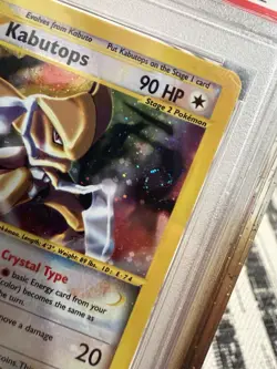 2003 POKEMON SKYRIDGE #150 KABUTOPS-HOLO (swirl) - Image 3