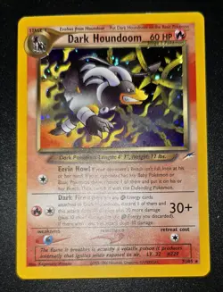 Pokemon Dark Houndoom Holo Neo Destiny 7/105 - LP - Image 1