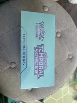 POKEMON TCG SCARLET & VIOLET TEMPORAL FORCES WALKING WAKE ETB - Image 4