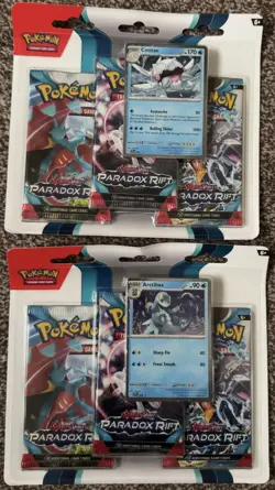 12 x Pokemon TCG Paradox Rift 3 Pack Blister - Triple Blister - 36 Packs Total - Image 2
