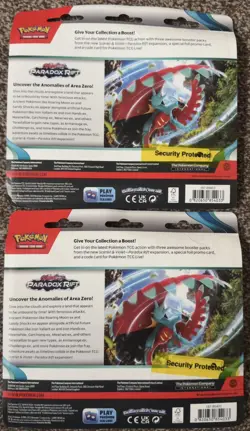 12 x Pokemon TCG Paradox Rift 3 Pack Blister - Triple Blister - 36 Packs Total - Image 3