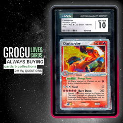 Pokemon - Charizard EX #105 - FRLG Fire Red Leaf Green - CGC 10 w SWIRL 🔥 - Image 1