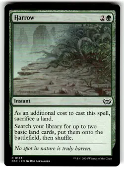 Harrow Commander: Duskmourn: House of Horror Regular MTG - Image 1