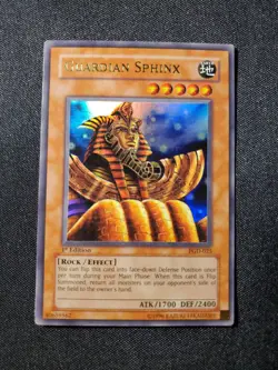 Yugioh! LP Guardian Sphinx PGD-025 Ultra Rare 1st Edition Lightly Played - Image 1
