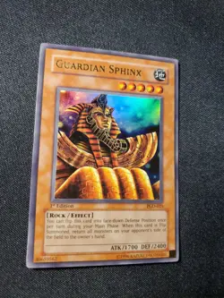 Yugioh! LP Guardian Sphinx PGD-025 Ultra Rare 1st Edition Lightly Played - Image 2