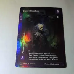 WONDERS OF THE FIRST UNCOMMON POWER OF BLOODLINES 276/401 OCM 03/75 - Image 1