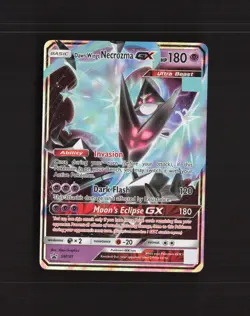 Dawn Wings Necrozma GX SM101 Sun & Moon Black Star Promo Holo Pokemon Card NM - Image 1