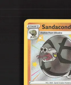 Sandaconda SV071/SV122 Shining Fates Shiny Holo Rare Pokemon Card NM - Image 3