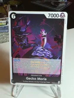 Bandai One Piece Card Game Gecko Moria PRB02-013 Rare.. - Image 1