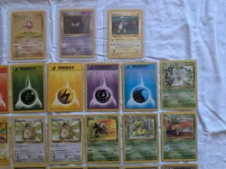 Vintage Pokemon TCG Lot of 35 Cards 1st edition /holo / shadowless / base set 2 - Image 3