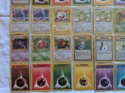 Vintage Pokemon TCG Lot of 35 Cards 1st edition /holo / shadowless / base set 2 - Image 4