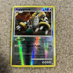 Regigigas Reverse Holo Lv.48 (37/146) Pokemon Card Legends Awakened 2008 - Image 1