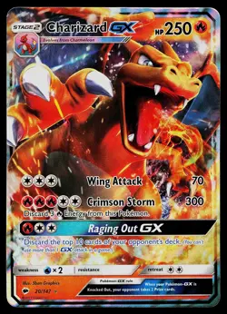 Pokemon Card - Charizard GX Burning Shadows 20/147 Holo Rare GX 2017 - Image 1