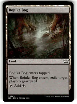 Bojuka Bog Commander: Duskmourn: House of Horror Regular MTG NM - Image 1