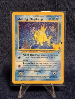 Pokemon TCG Celebrations Classic Collection Shining Magikarp Holo Card 66/64 NM - Image 1