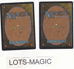 Lot x2 cartes Desert Twister ARABIAN MAGIC MTG ENGLISH 1993 EX+/NM Vintage - Image 2