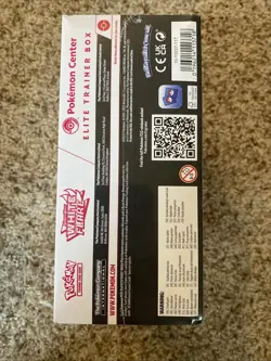 Pokemon Center Exclusive S&V White Flare ETB Elite Trainer Box SEALED NEW - Image 5