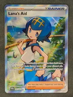 Lana's Aid - 207/167 Pokemon TCG Ultra Rare SV06: Twilight Masquerade Near Mint - Image 1