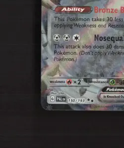 Copperajah ex 150/193 Paldea Evolved Ultra Rare Holo Pokemon Card NM - Image 5