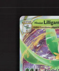 Hisuian Lilligant VSTAR 018/189 Astral Radiance Ultra Rare Holo Pokemon Card NM - Image 3