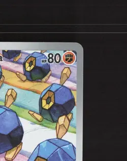 Roggenrola 127/086 White Flare Full Art Ultra Rare Holo Pokemon Card NM - Image 4