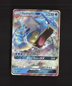 Gyarados GX SM212 Sun & Moon Black Star Promo Holo Pokemon Card LP+ - Image 1