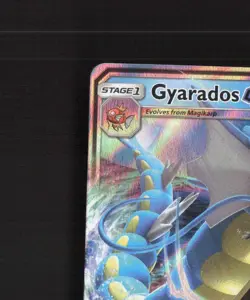Gyarados GX SM212 Sun & Moon Black Star Promo Holo Pokemon Card LP+ - Image 3