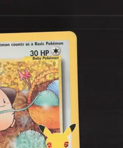 Cleffa 20/111 Celebrations Ultra Rare Holo Pokemon Card NM - Image 4