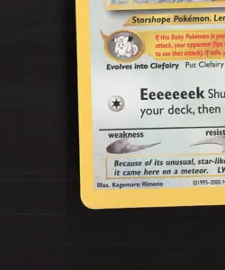 Cleffa 20/111 Celebrations Ultra Rare Holo Pokemon Card NM - Image 5