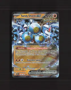 Sandy Shocks ex 108/182 Paradox Rift Ultra Rare Holo Pokemon Card LP+ - Image 1