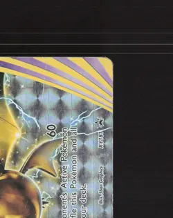 Crobat BREAK XY181 XY Full Art Black Star Promo Holo Pokemon Card DMG - Image 4