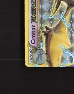 Crobat BREAK XY181 XY Full Art Black Star Promo Holo Pokemon Card DMG - Image 5