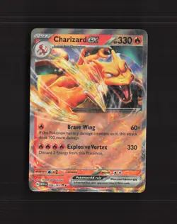 Charizard ex 006/165 Scarlet & Violet 151 Ultra Rare Holo Pokemon Card NM - Image 1
