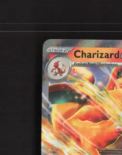 Charizard ex 006/165 Scarlet & Violet 151 Ultra Rare Holo Pokemon Card NM - Image 3
