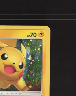 Pikachu SM76 Sun & Moon Black Star Promo Holo Pokemon Card MP - Image 4