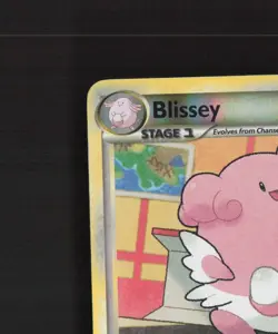 Blissey 36/123 HeartGold SoulSilver Reverse Holo Pokemon Card LP - Image 3