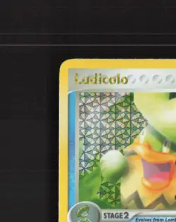 Ludicolo 10/107 EX Deoxys Reverse Holo Rare Stamped Pokemon Card LP - Image 3